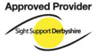 Sight Support Derbyshire Accreditation Logo
