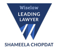 Leading Lawyer Accreditation Shameela Chopdat