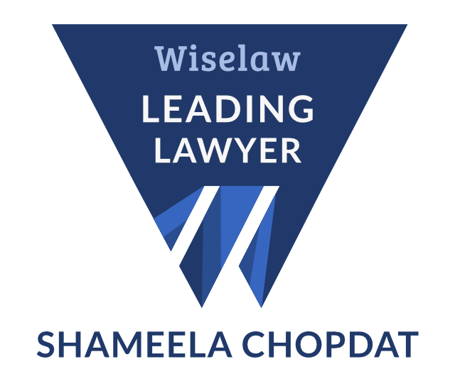 Wiselaw Leading Lawyer Accreditation Shameela Chopdat