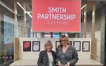 Julie and Danielle with their Awards