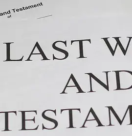 wills document