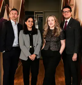 James, Bhakti, Charlotte and Nick