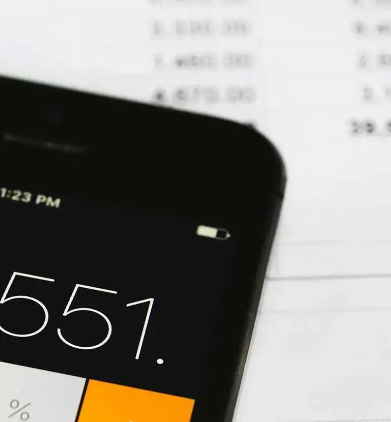 Phone calculator