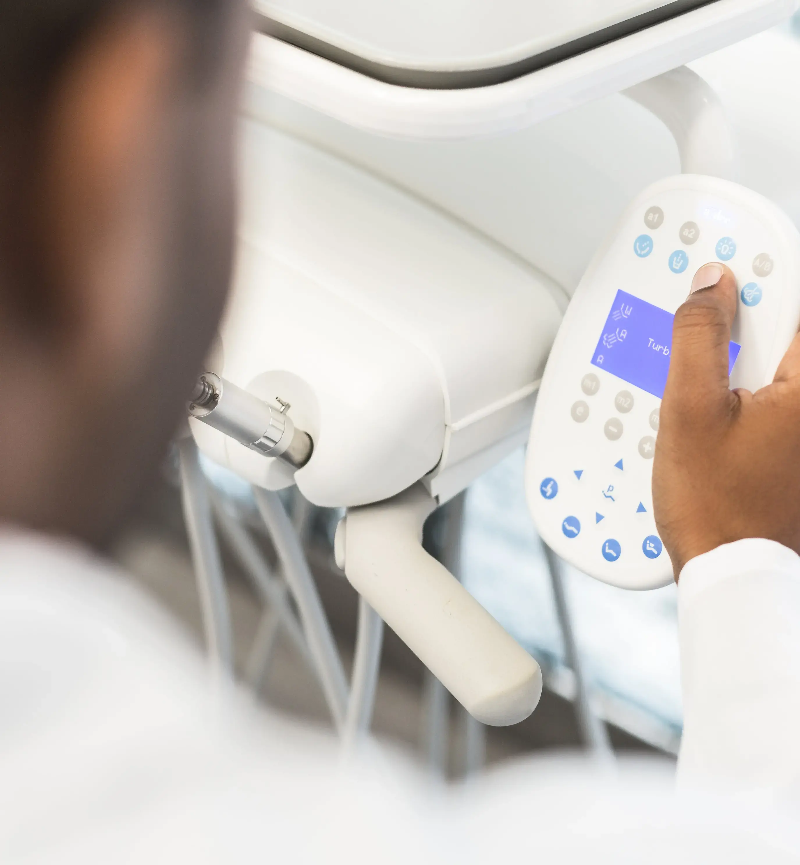 Dentist using Dental Machine Equipment
