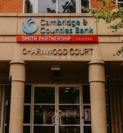 The front of the Smith Partnership building.