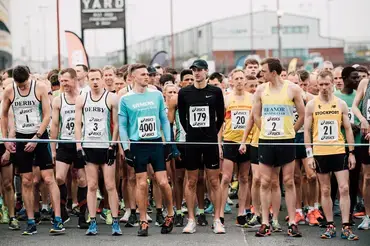 coloured image of derby 10k