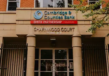 The front of the Smith Partnership building.