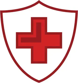 Cross in a shield