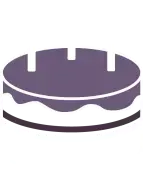 Birthday Cake with 3 candles